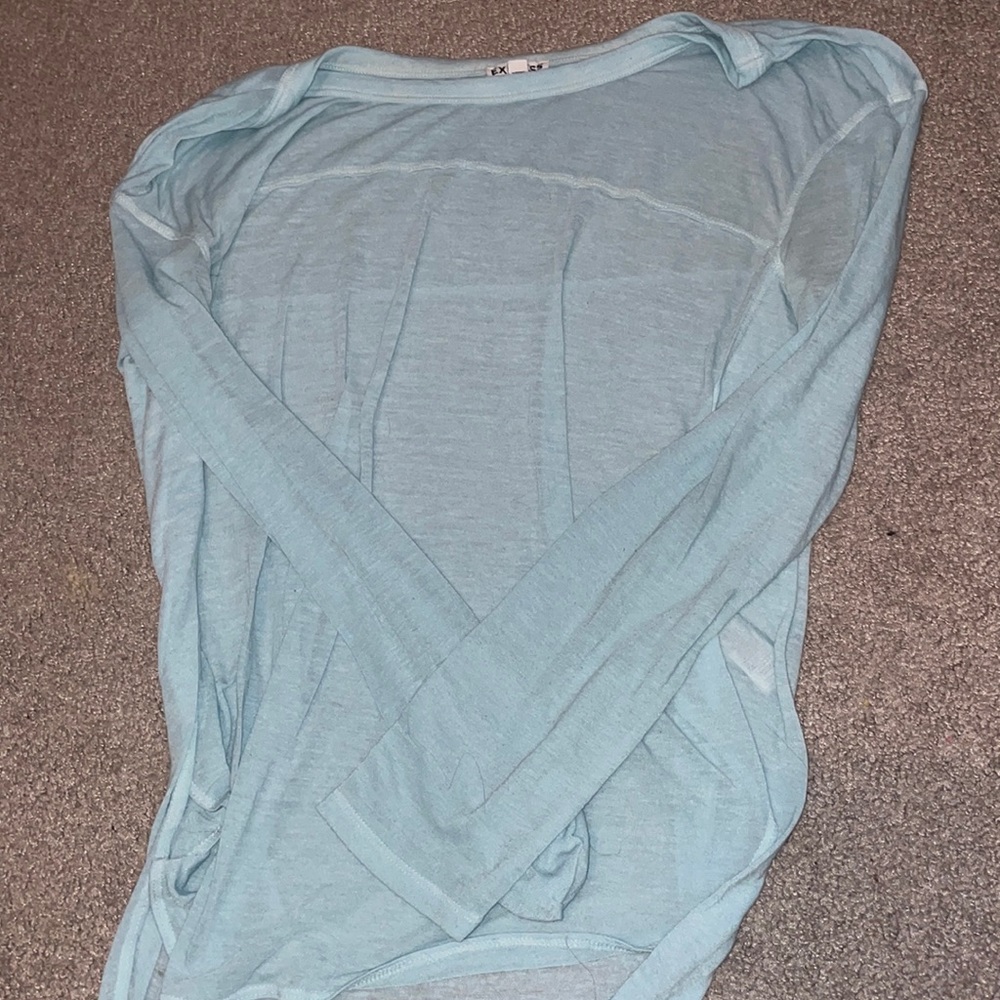 Express light blue express long sleeve shirt
